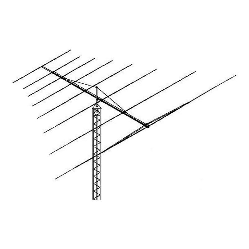 02221 02221 - Benelec HF Log Periodic Yagi Antenna 10-30MHz