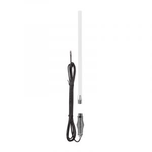 024577W 024577W - Benelec 3 & 6.5dB Mobile Non-Removable Spring Base Antenna, 900/1800MHz ,White, FME Socket