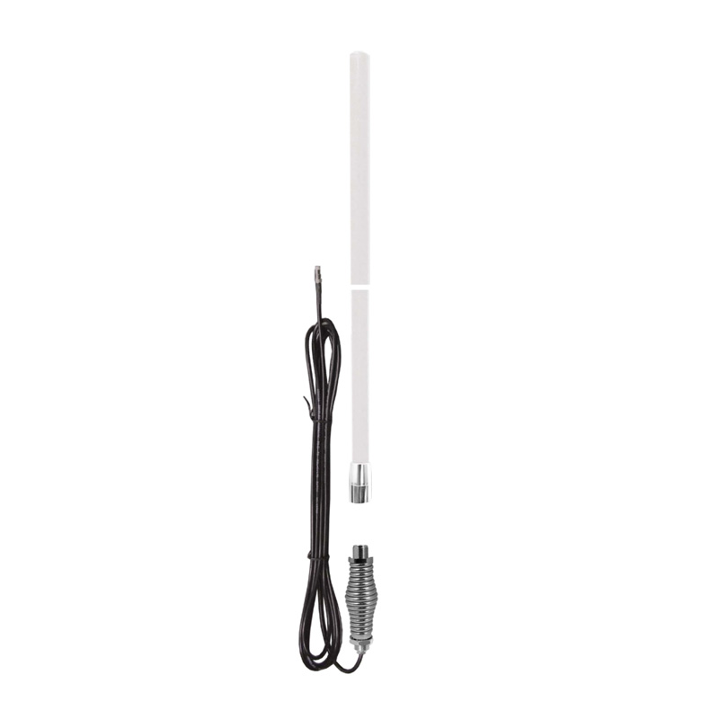 024578W 024578W - Benelec 3 & 7.5dB Mobile Non-Removable Spring Base Antenna, 900/1800MHz ,White, FME Socket