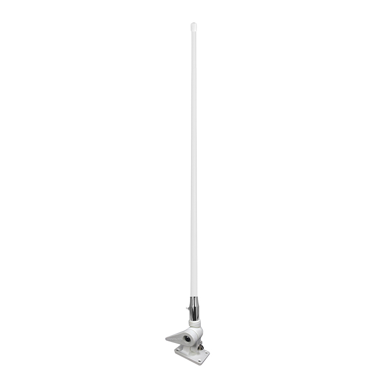 02521 02521 - Benelec Marine VHF Deck Mount Basic Antenna 1.2m with Two Way Nylon Knuckle and Stainless Steel Hardware