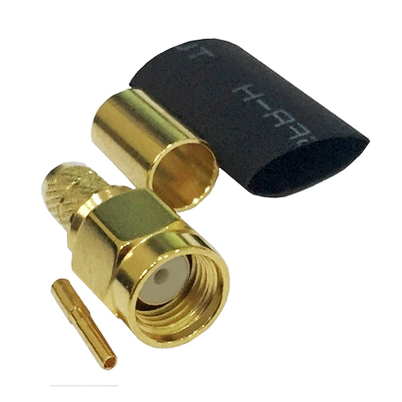 040013R 040013R - Reverse Pin SMA Plug for RG58 Coax