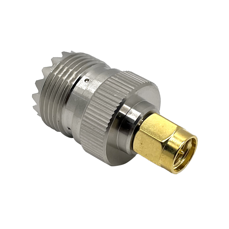 0400410 0400410 - SMA Plug to UHF Socket Adaptor